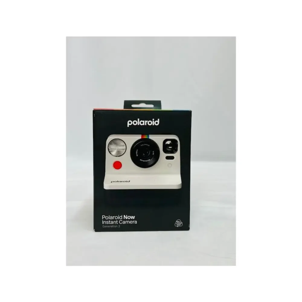 NWB! Polaroid Now‎ 2nd Generation I Type Instant Film Camera Black & White